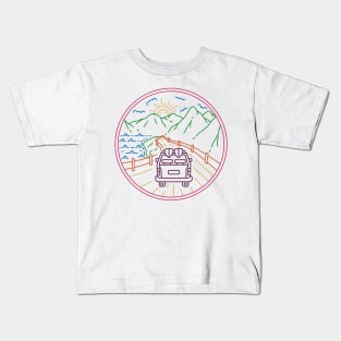 Tour Mountain Kids T-Shirt
